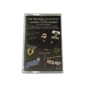 Andrew Lloyd Webber The Premiere Collection Cassette Tape 1988 MCA MCAC-6284